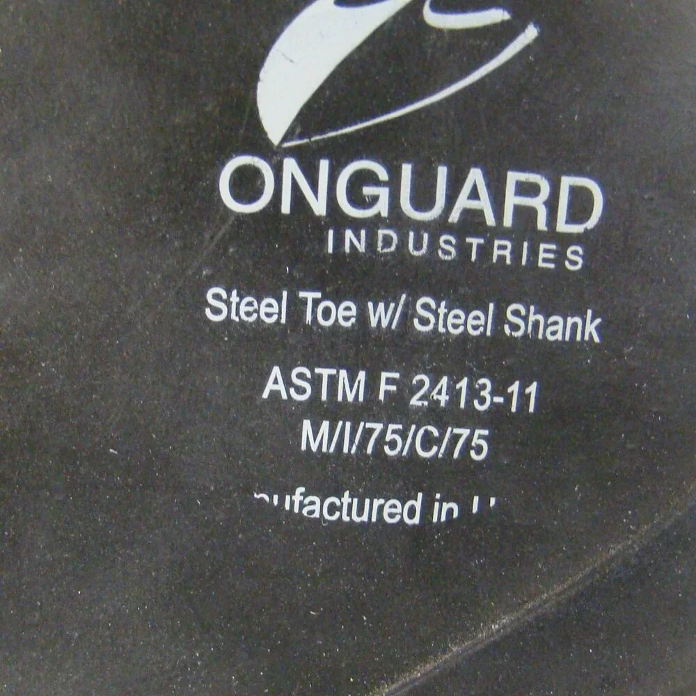 Dunlop Protective Footwear Steel Work Boot Black, Size 8 - Picture 3 of 9